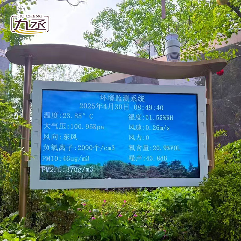 高智能全彩屏負(fù)氧離子監(jiān)測站的使用竟然有這些好處！