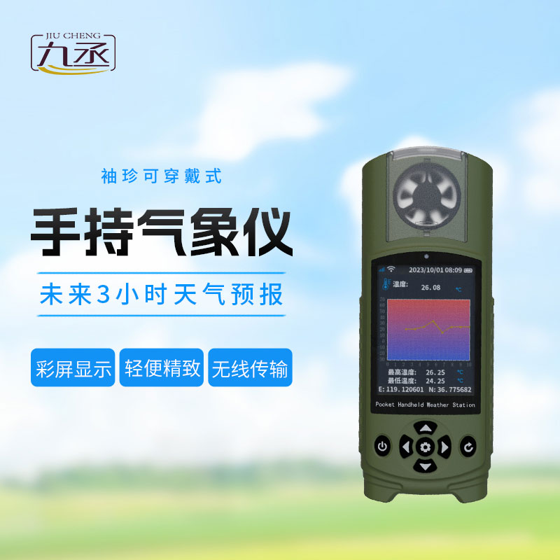袖珍可穿戴手持氣象站：氣象監(jiān)測(cè)的“口袋神器”