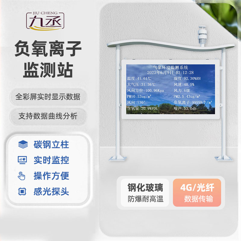 高智能一體化負(fù)氧離子監(jiān)測(cè)站